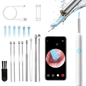 L4-0oqo-klq9 Okubox Ear Wax Removal Kits With Camera 6 Led Light Earwax Remover Tool 9 P