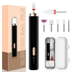 Olask 721545563835 Professional Rechargeable Electric Nail Drill Machine With Ceramic Bit For Be