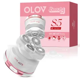 Olov Beauty 739608591848 Electric Razors For Women 5-in-1 Rechargeable Shaver Lady Leg