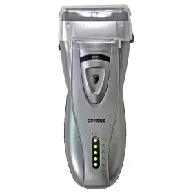 50046s Optimus Cordless Rechargeable Led Shaver With Pop-up Trimmer And Travel Bag