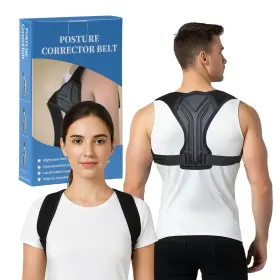 Bbj-2025-04 Oralso Posture Corrector For Women And Men Adjustable Upper Back Brace With Anti-chaf Bbj-2025-04 Oralso Posture Corrector For Women And Men Adjustable Upper Back Brace With Anti-chaf