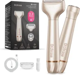 Oc-a12 Orchrose Women Electric Razor Rechargeable For Body Painless Hair Removal - Sha Oc-a12 Orchrose Women Electric Razor Rechargeable For Body Painless Hair Removal - Sha