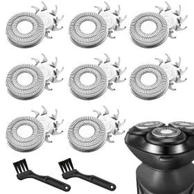 Orizizhic 313094383370 8 Pcs Shaver Replacement Blades Compatible With Skull Pitbull