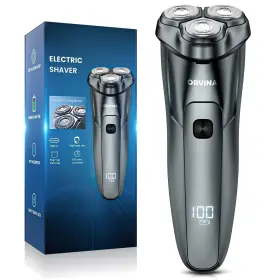 Er01 Orvina Mens Electric Razor Rechargeable Shavers With Pop Up Trimmer Wate