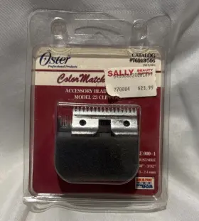 000-1 Oster 034264009196 Color Match Model #23 Clipper Replace Blade 1/50 Inch -3/32 0.5-2.4mm