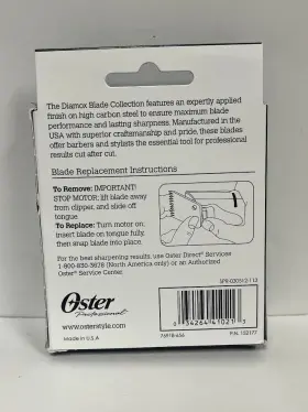 Oster 034264403130 Detachable Clipper Replacement Blades #0a Black 1/4 Inch 6.3mm Open Box/used #2 Oster 034264403130 Detachable Clipper Replacement Blades #0a Black 1/4 Inch 6.3mm Open Box/used #2