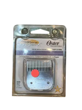 76913-846 Oster 034264404588 Cryogen-x Replacement Blade Sculptor Clippersize 3 1/2 Model #