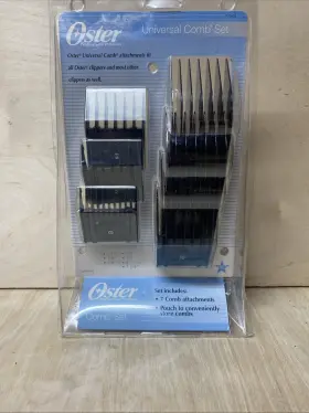 76926-700 Oster 106836 Universal Comb Attachment Set Of 7 With Storage Pouch
