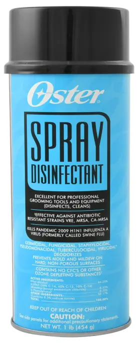 76300102005 Oster Spray Disinfectant 16 Oz Can 76300102005 Oster Spray Disinfectant 16 Oz Can