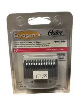 76911-056 Oster Cryogen -x 1.2mm Size0a 76911-056 Oster Cryogen -x 1.2mm Size0a