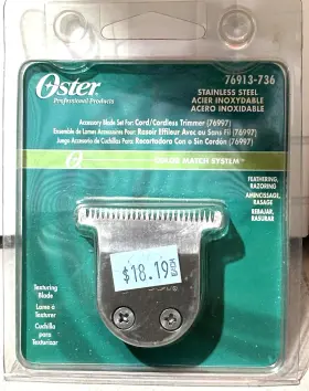 76913-736 Oster Replacement T-blade For Teqie And Vorteq Trimmers - Factory Sealed