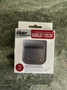 76918-116 Oster Classic 76 - 1 1/2 Clipper Blade #76918-116 Fits Powerline