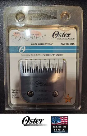 76918-306 Oster Texturing Detachable Clipper Blade Fit 76 97 Titan Octane Bgc Bg Clippers