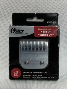 76918-676 Oster Professional Diamox Blade Size 1.5 5/32 Inch 4mm Turbo Titan 77 Pack Of 1 #2