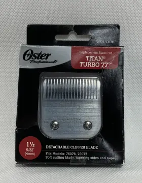 76918-676 Oster Professional Diamox Blade Size 1.5 5/32 Inch 4mm Turbo Titan 77 Pack Of 1