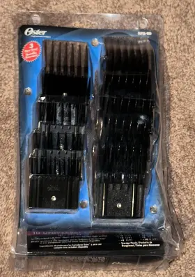 76926-900 Oster 10 Universal Comb Set Attachments Guide For Clippers 76926-900 Oster 10 Universal Comb Set Attachments Guide For Clippers