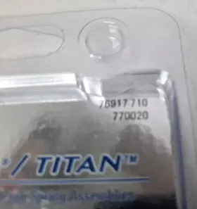 770020 Oster Classic 76/titan Replacement Carbon Brush And Spring Assemblies -new #2