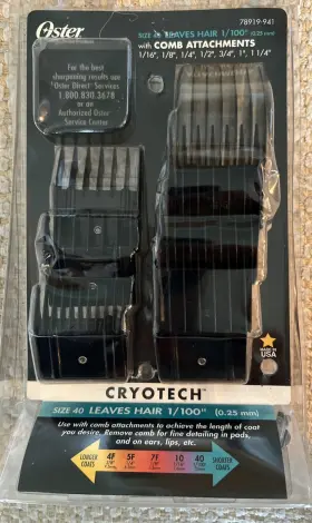 78919-941 Oster 78919 941 7-piece Comb Set With Storage Pouch