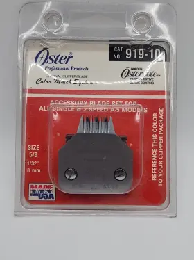 919-10 Oster Nos Professional 80 Clipper Blade 5/8 Inch Unitary Cutting Assembly A5