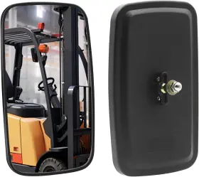 Mirror2 Ourbest Heavy Equipment Truck Mirrors Forklifts Rearview Mirror Loader Black
