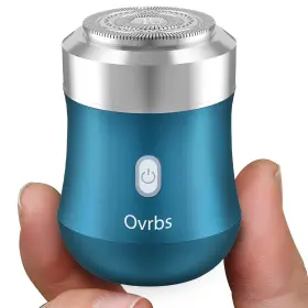 H22s-blue Ovrbs Mini Electric Razor Aluminum Alloy Body 3d Floating Shaver Head Type-c Cha