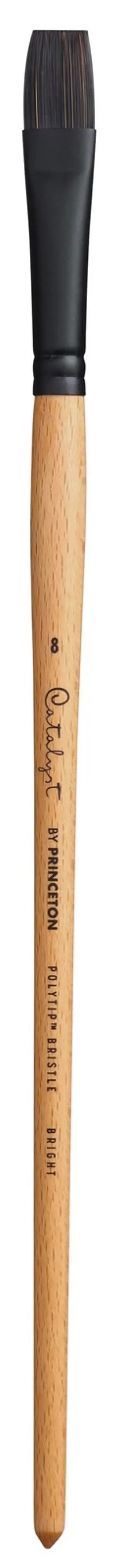 5a003038-1h1n3 Pacon Princeton Catalyst Polytip Brush-long Handle Bright Size 8 -