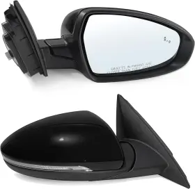 87620m7090 Paderson Right Passenger Side Mirror Assembly Fits 2019 2020 2021 2022 R-8pins Black