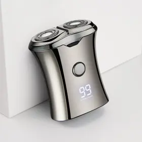 Paishenkeji 721678521153 Electric Mini Travel Shaver For Men - Pocket Size Washable Electronic Razor