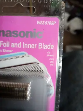9769p Panasonic 2763 Brand New Replacement Outer Foil And Inner Blade Wes Womens Shaver #2
