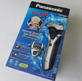 Es-rt47-s Panasonic 885170188556 Arc3 Electric Cordless Razor Mens 3-blade Wet Dry Operation