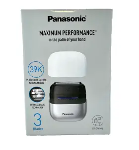 Es-cm3a-w Panasonic 885170432666 Max Performance Swipe Right Compact Shaver For Women New