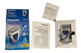 Es4815-s Panasonic Ea4815 Twin-x Compact 2-blade Shaver Battery Operated Silver