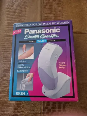 Es-208 Panasonic New Smooth Operator Es208 Wet/dry Ladies Electric Shaver