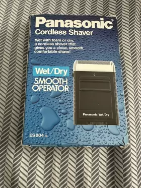 Es-804 Panasonic Rare Travel Shaver Cordless Nos Vintage Es-804 Panasonic Rare Travel Shaver Cordless Nos Vintage