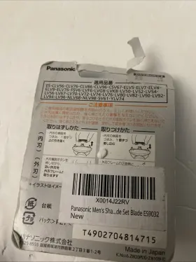 Es-9032 Panasonic Genuine Arc 5 Shaver Outer Foil And Inner Blade Set Es9032 Us Seller #2 Es-9032 Panasonic Genuine Arc 5 Shaver Outer Foil And Inner Blade Set Es9032 Us Seller #2