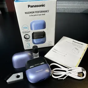 Es-cm3a-v Panasonic Es-cm3a Inch Swipe Right Compact Shaver Violet Open Box