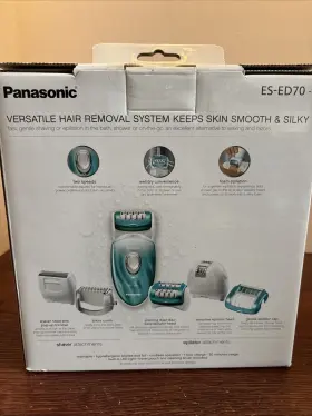 Es-ed70-g Panasonic Shaver And Epilator System New In Box #3