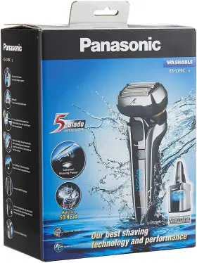 Es-lv9c Panasonic Lv9c Electric Shaver Wet And Dry With Cleaning Station
