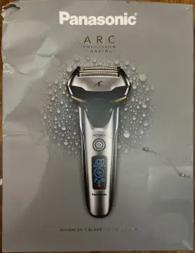 Es-lv9n-s Panasonic New Rechargable Electric Wet/dry Shaver Kit In Damaged Box