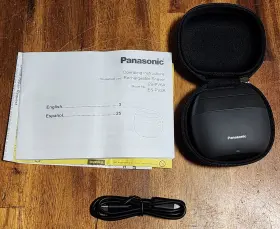 Es-pv3a-k Panasonic Arc5 Model Palm-sized Electric Shaver Handheld Compact Razor