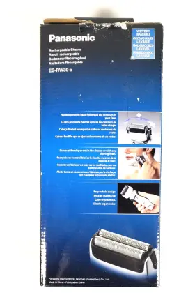 Es-rw30-s Panasonic Electric Shaver Razor Mens Dual Foil Head Rechargeable Vguc #2