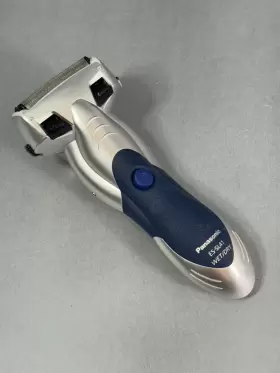 Es-sl41 Panasonic Silver Blue 3-blade Wet/dry Electric Shaver Trimmer Excellent #2 Es-sl41 Panasonic Silver Blue 3-blade Wet/dry Electric Shaver Trimmer Excellent #2