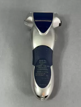 Es-sl41 Panasonic Silver Blue 3-blade Wet/dry Electric Shaver Trimmer Excellent #3 Es-sl41 Panasonic Silver Blue 3-blade Wet/dry Electric Shaver Trimmer Excellent #3
