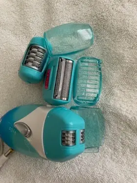 Es2027 Panasonic Epilator Model With 3 Adaptors Corded #2