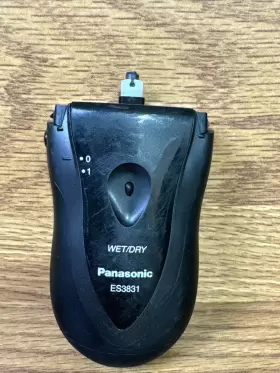 Es3831 Panasonic Mens Black Wet And Dry Dc3v Cordless Single Blade Travel Shaver