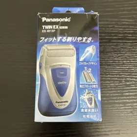 Es4815p-s Panasonic Twin-x Compact 2-blade Shaver Battery Operated Silver Japan