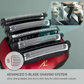 Esalv6hr Panasonic For Parts Arc5 Electric Razor Men With Pop-up Trimmer W Red Sz 6 #3