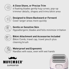 Eswl80v Panasonic Close Curves Electric Shaver For Women Cordless 4-blade #2 Eswl80v Panasonic Close Curves Electric Shaver For Women Cordless 4-blade #2