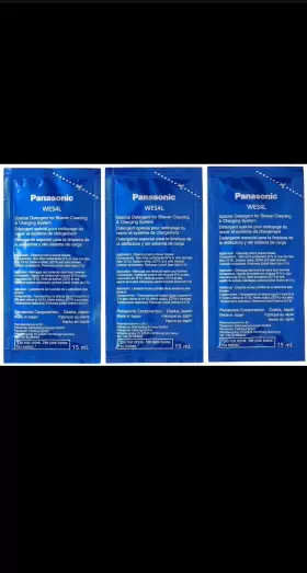 Pa-wes4l03 Panasonic Detergent For Select Shaver Cleaning And Charging Systems Pa-wes4l03 Panasonic Detergent For Select Shaver Cleaning And Charging Systems