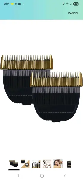 Wer9902 Panasonic 2 Pack Replacement Trimmer Blade Compatible With